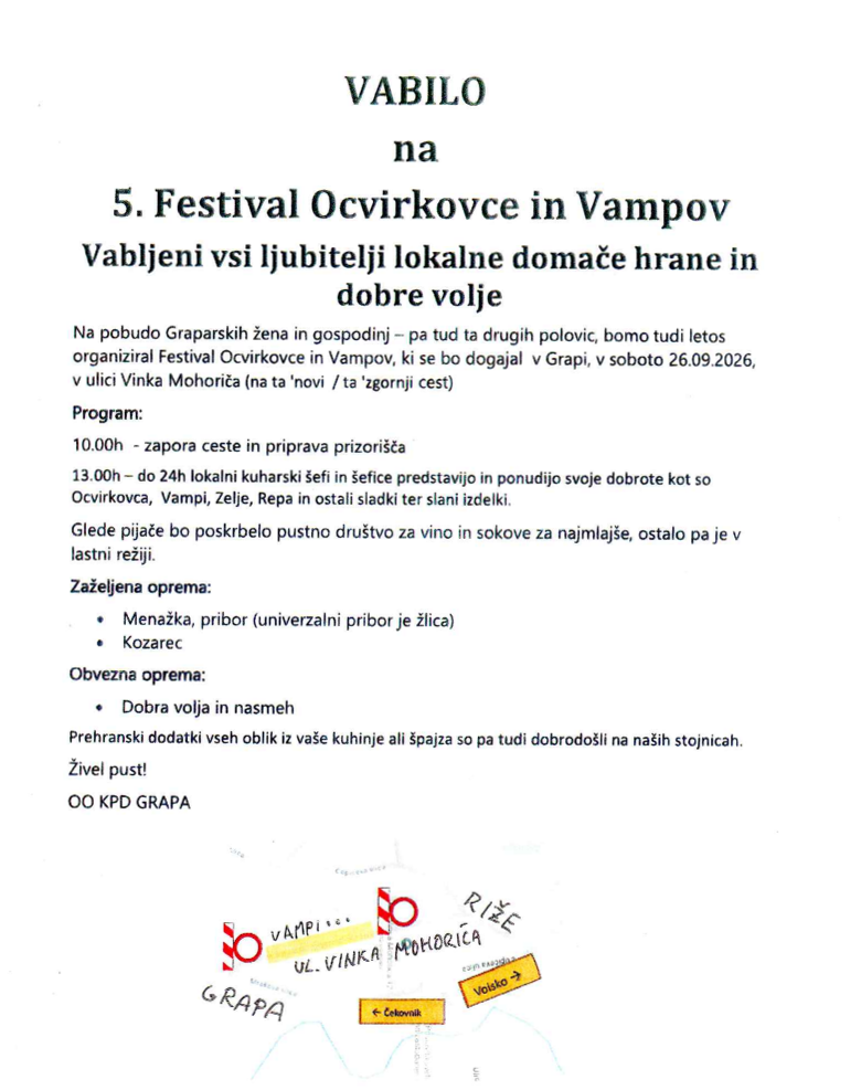 Vabilo,vampi 2026